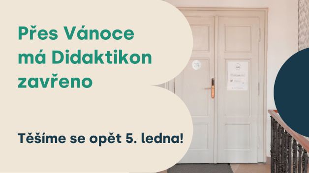 Přes Vánoce máme zavřeno